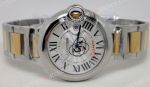 NEW MODEL TWO-TONE CARTIER BALLON BLEU WATCH